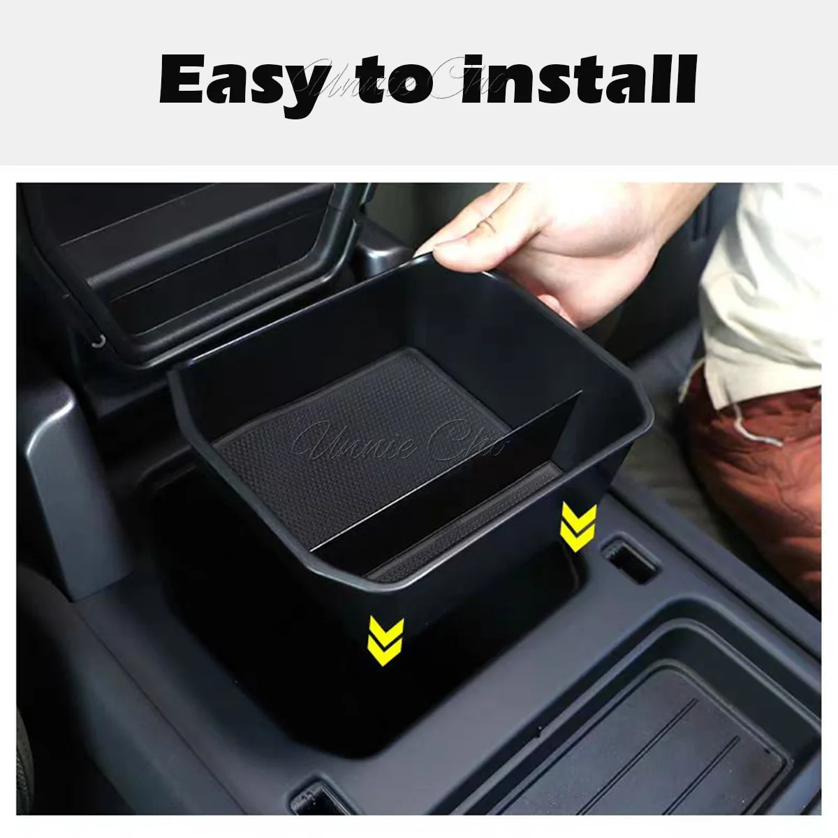 For Defender Center Storage Box Organizer For Land Rover Defender 90 110 Parts 2020-2024 Armrest Compartment Tray Door Pocket