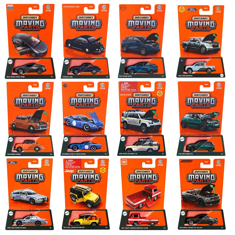 Em estoque original caixa de fósforos carro 1/64 peças móveis nissan ariya bizzarrini 5300 gt corsa revival veículo modelo brinquedos para menino presente