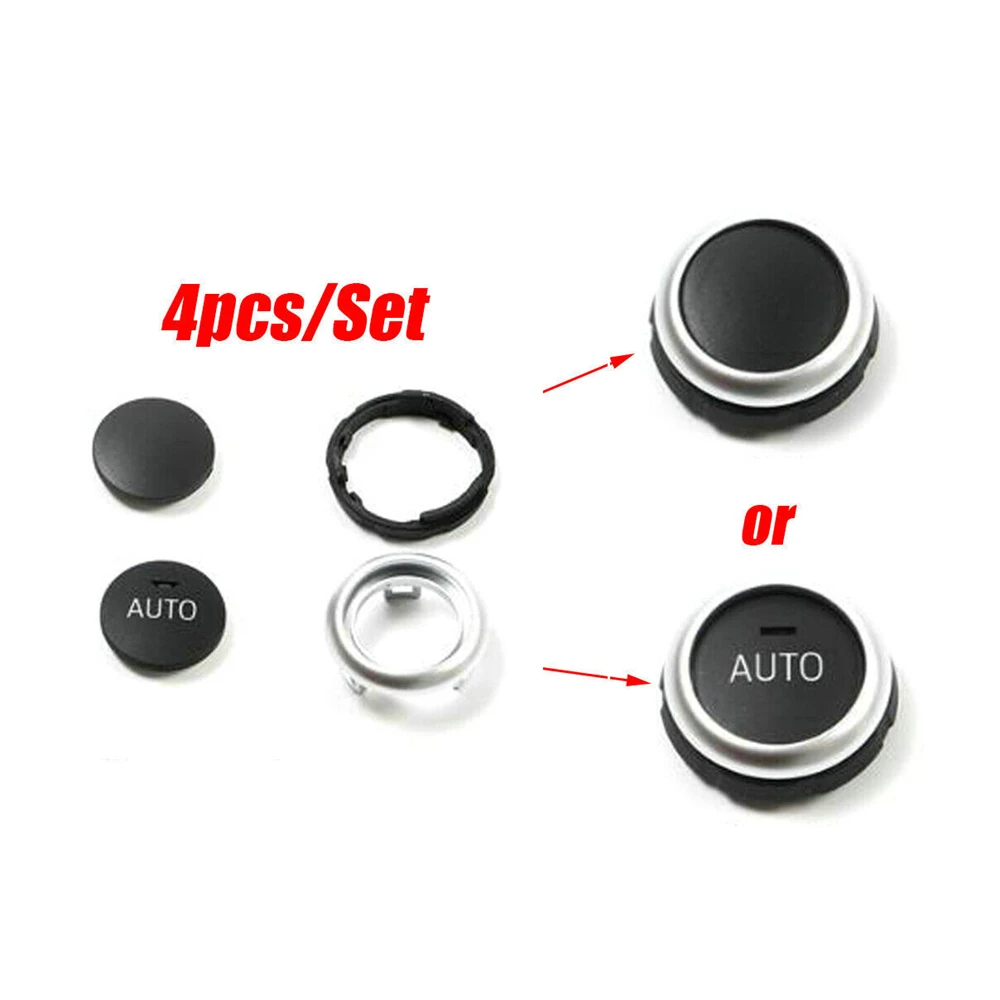 Air Conditioner A/C Rotation Climate Control Knob Button With AUTO Words For BMW F10 F07 F02 For BMW 5 6 7 Series 61319393931