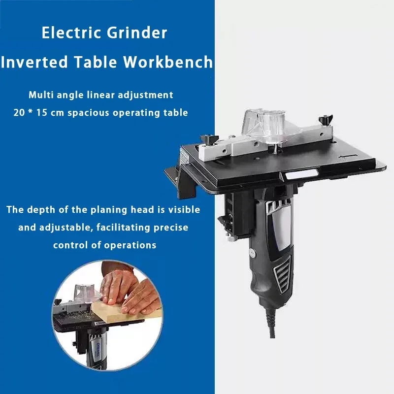 231 Woodworking Carving Workbench Multi-Angle Rotary Tool Shaper and Router Table for Sanding Shaping Trimming Edges