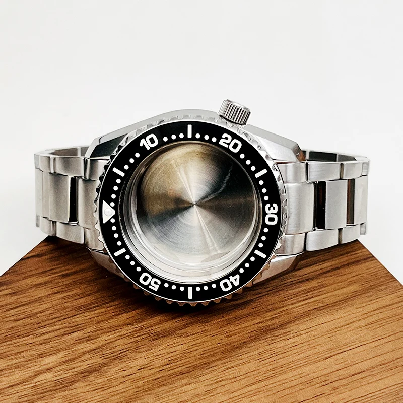 緑の発光時計ケースとストラップキット,nh34,nh35,nh36,4r,7s26,mod,42mm,spb185,20mm