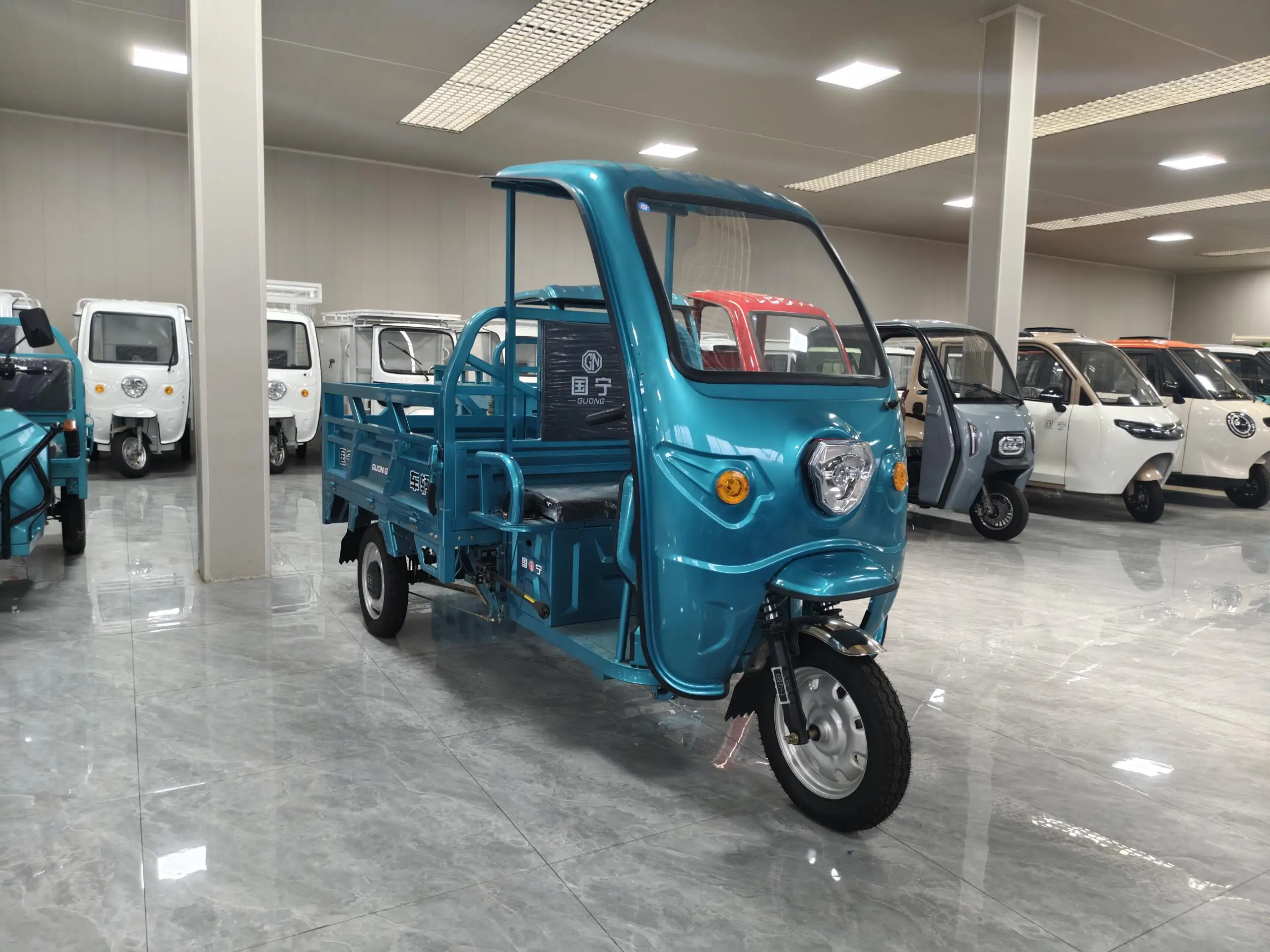 Best-sellers Loading Capacity 1000kg Electric Dump Tricycle with Canopy for Freight