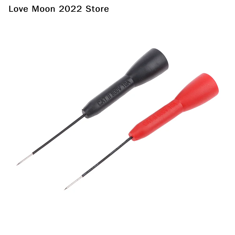 1 Paar zerstörungsfreie Multimeter-Prüfnadeln, 0,7 mm, flexible Verlängerung, Ersatz-LED-Sonde, Multimeter-Prüfspitzen, Auto-Werkzeuge