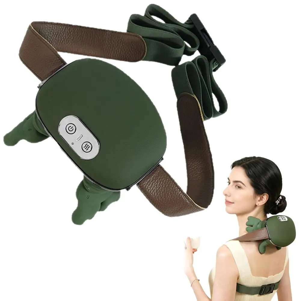 

Shoulder Neck Massager Portable Heated Cervical Neck Massager for Pain Relief Muscle Relax Simulating Human Hands Neck Massager