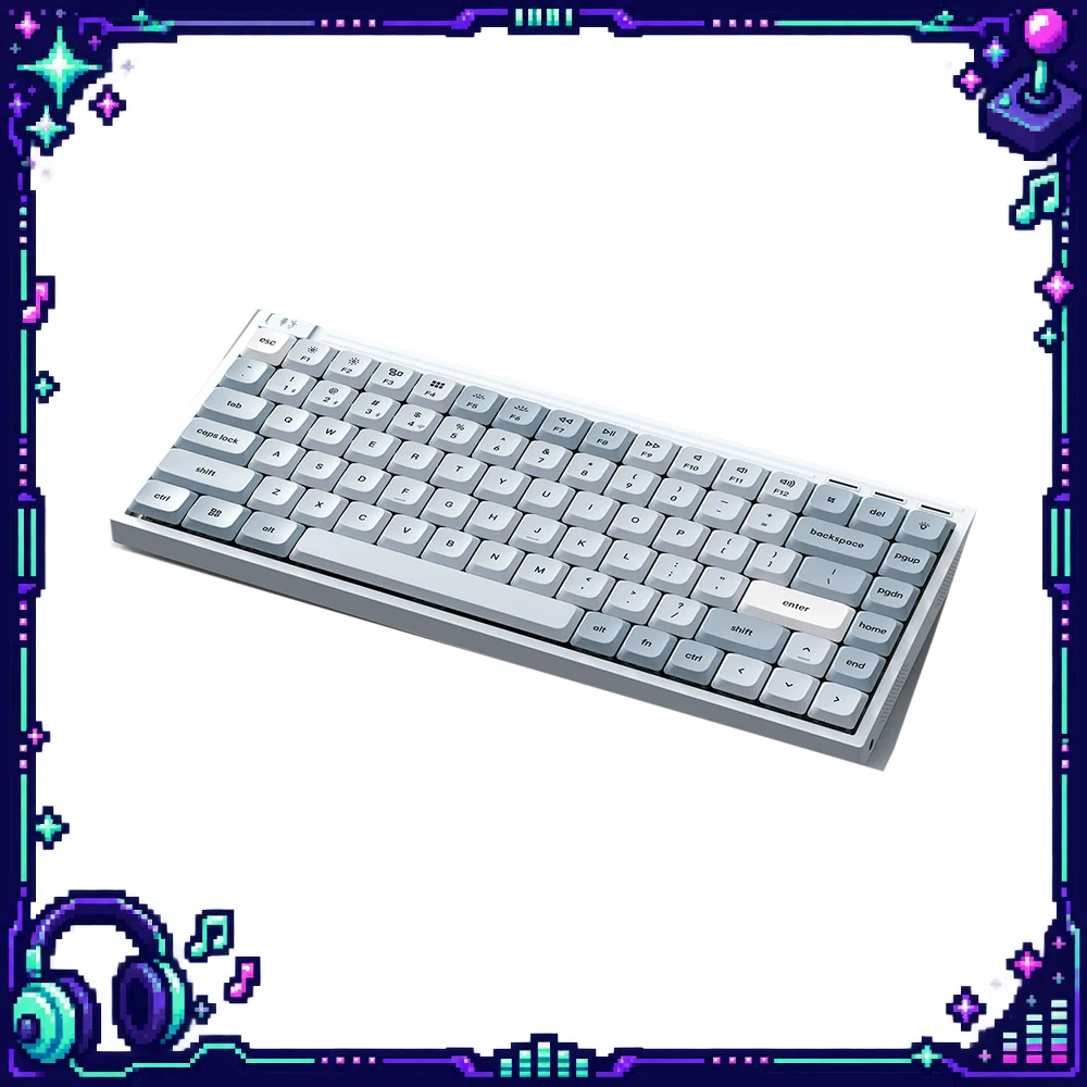 SKN Bifang Ultra Mechanical Keyboard Low Profile Tri Mode Wireless Dual 8K Gasket Quiet Slim Gaming Office Keyboard for PC Mac