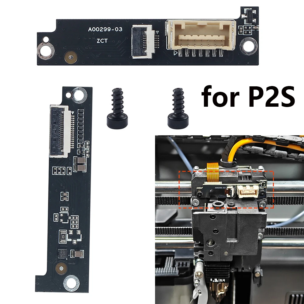 

Плата подключения экструдера TZ P2S, высококачественные запасные части для 3D-принтера P2S, адаптерная пластина экструдера