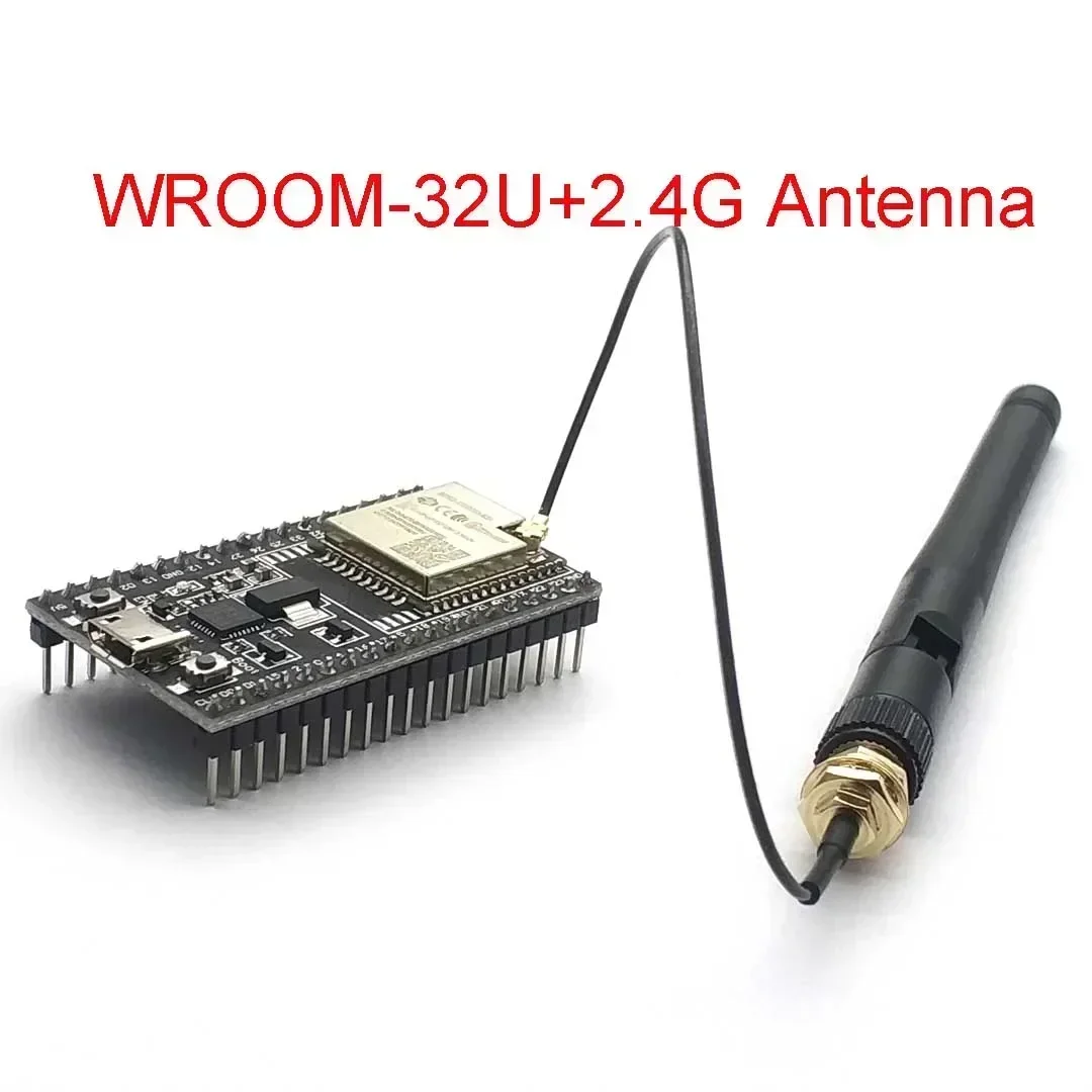 ESP32-WROOM-32U WROVER Module WIFI Module with 2.4G Antenna Optional ESP32 Development Board WROOM-32U