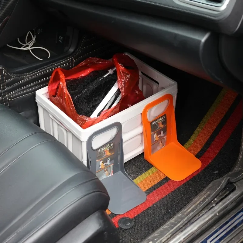 1/2PCS Car Back Auto Trunk Fixed Rack Holder Luggage Box Stand Shake-proof Organizer Large Size Fence Storage Holder