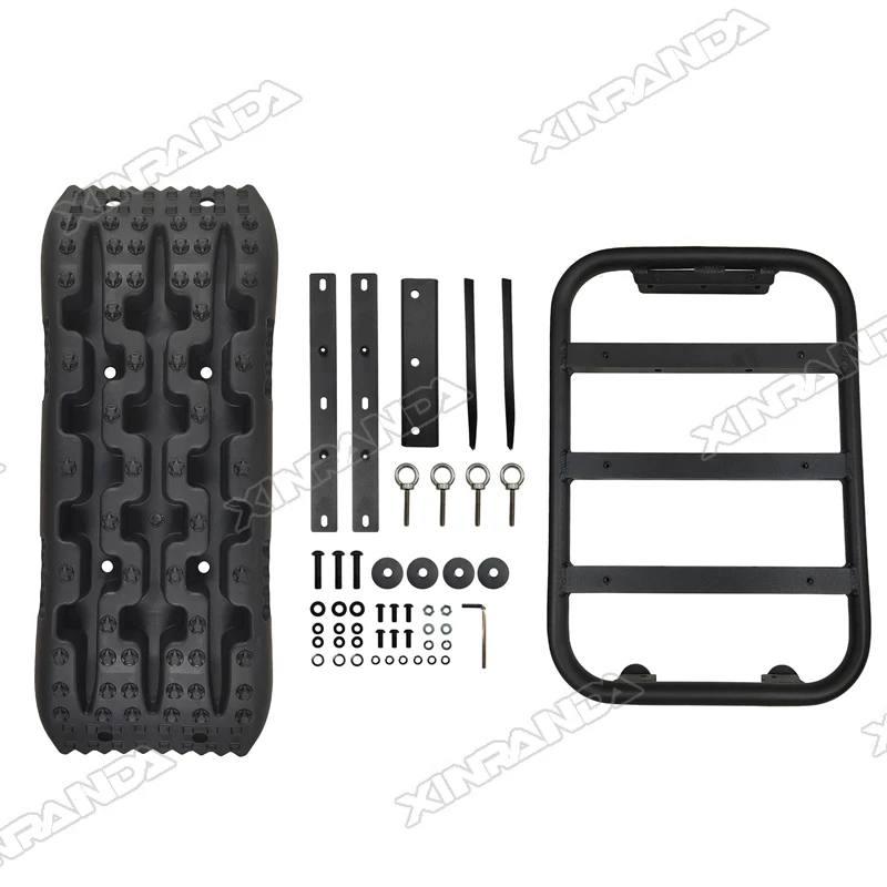 Side Ladder Escape Sand Recovery Track Board Bracket For Jimny Suzuki Jb74W Jb64W 2018 2019 2020 2021