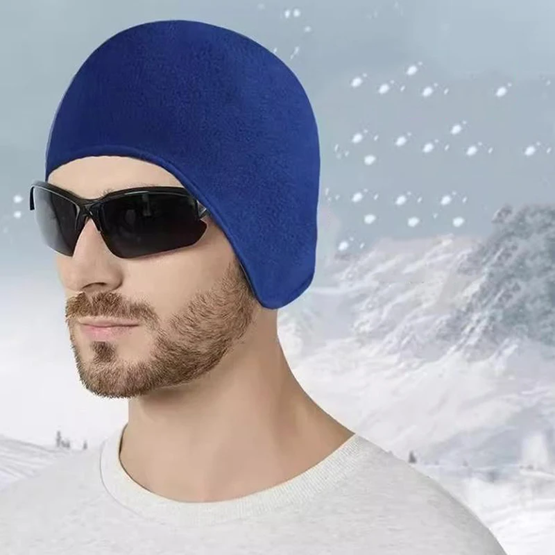 Winter Double-layer Fleece Hat Outdoor Cycling Warm Ear Cover, Cold Protection, Thick Design For Warmth Wind Resistance〔CC55〕