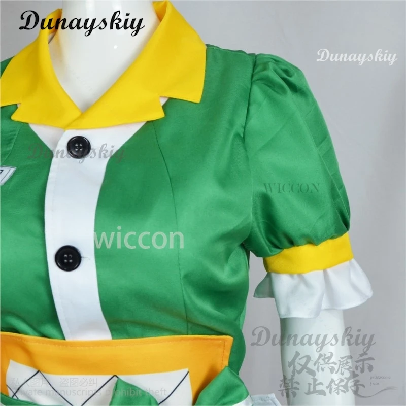 أنيمي لعبة Overwatch مي تأثيري حلي ميلينغ تشو Kawaii الباروكات الملابس هالوين كرنفال الزي للنساء الفتيات مخصصة