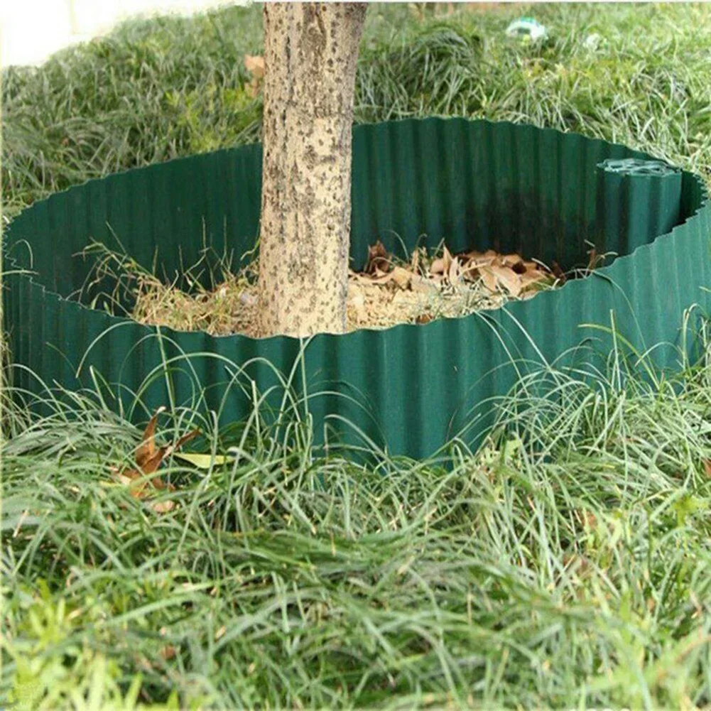 Garden Grass Lawn Edge Border Fence Path Flexible DIY Lawn Edgings Decorative Landscape Fence Border Outdoor Living Part Tool
