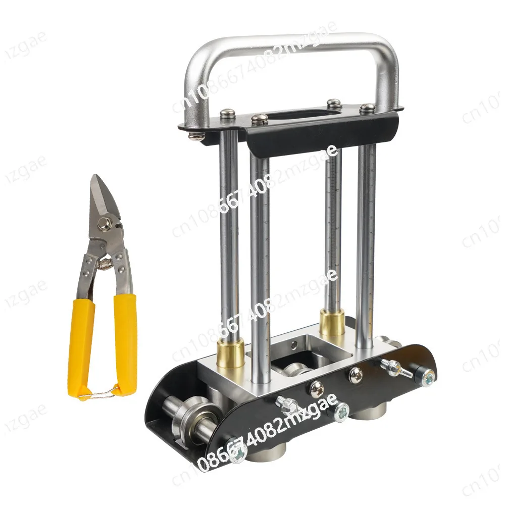 

Folding Machine, Drip Hedge Tool Rolling Tool Edge Roller Metal Roof Tool with Scissors