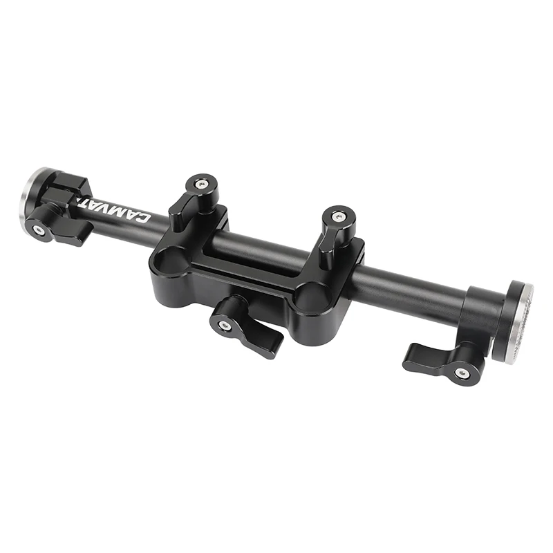 Hdrig ajustável borracha handgrip kit com arri roseta magia braço & ajustável central 15mm railblock adaptador para ombro rig