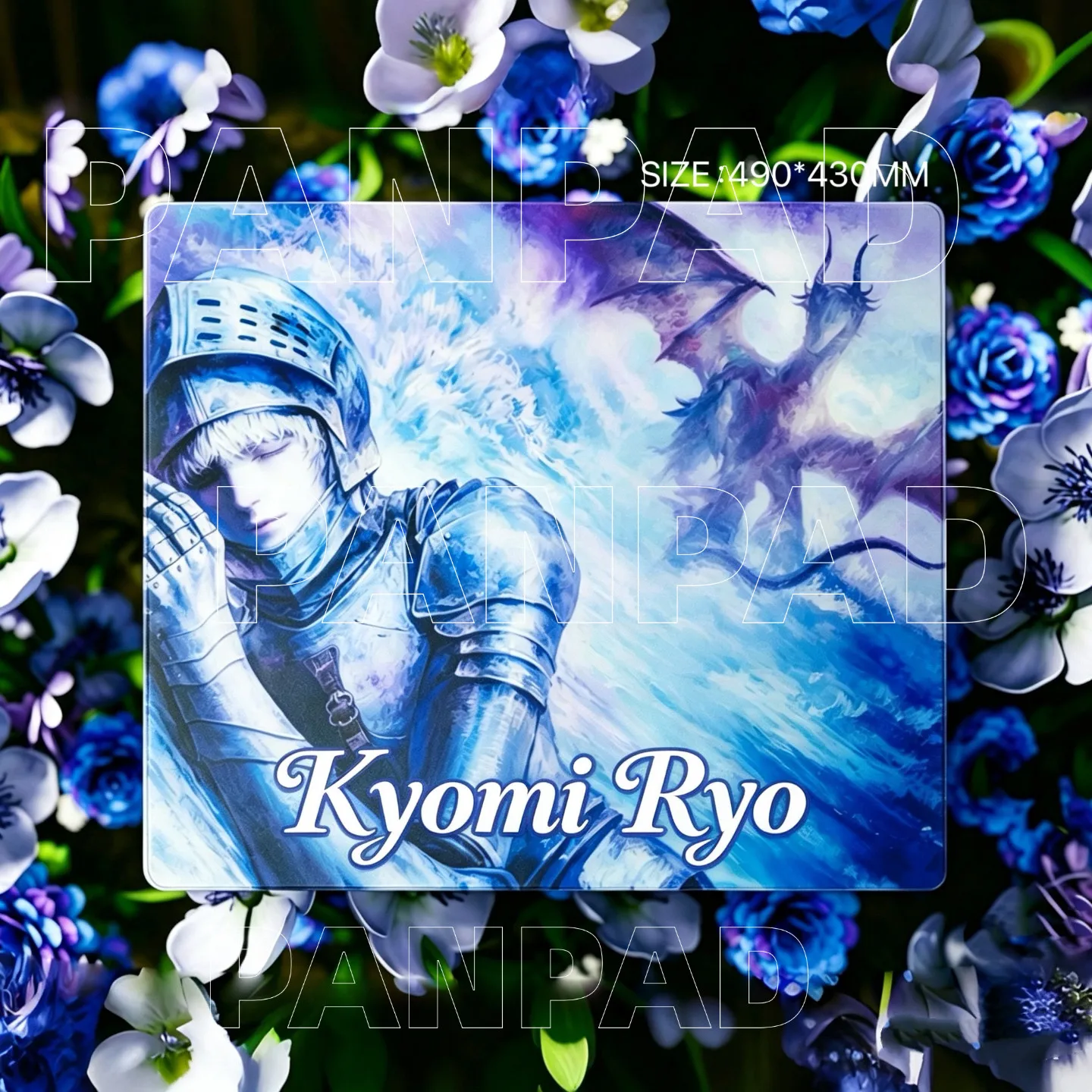 PAN Esports Kyomi Ryo Glass Gaming Mousepad  FPS Both Speed And Smoothness Mouse Pad For VALORANT TTK APEX CSGO PC Accessories