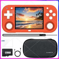 ATTT-XU Mini M Game Console 128GB 11700 Games 2.8 Inch IPS Linux Handheld Game Players Retro Video Game For Kids B