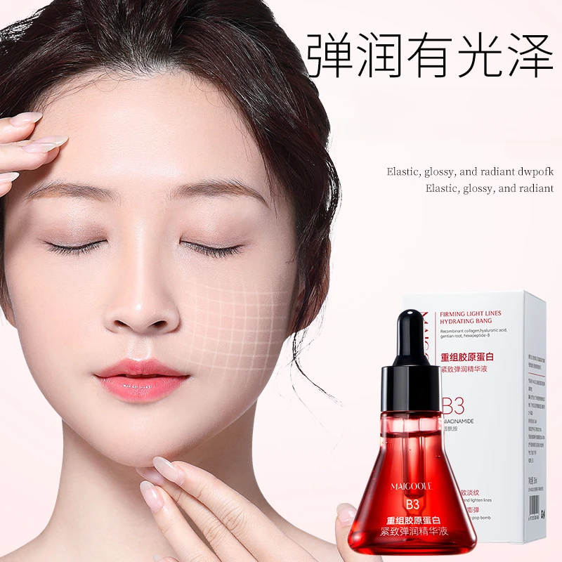 

Recombinant Collagen Serum Hydrating and Moisturizing Delicate Skin Firming Drying and Anti-Wrinkle Serum Skincare