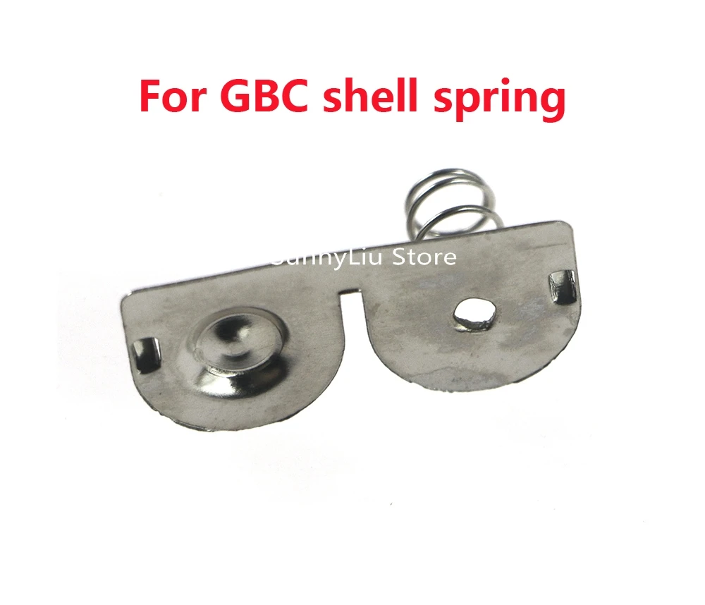 Per GB GBC GBA GBP Terminali batteria della scheda madre Contatti a molla Alloggiamento Supporto a molla batteria per GameBoy Advance Color Console