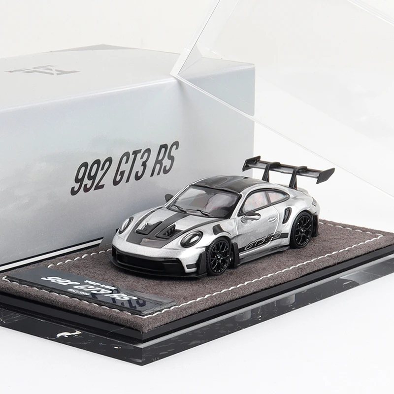 

TOP LUX 1:64 911 992 GT3 RS Легкосплавный автомобиль, литье под давлением и игрушечный транспорт, модель автомобиля, миниатюрная масштабная модель автомобиля, игрушки для детей