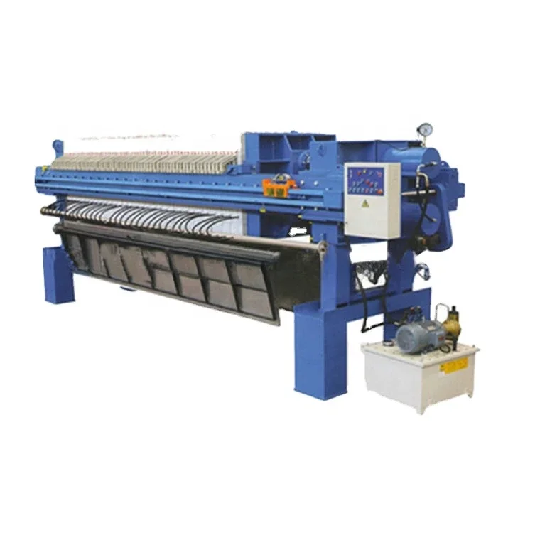 Dewatering mesin filter tekan dewatering kertas peralatan tekan filter industri