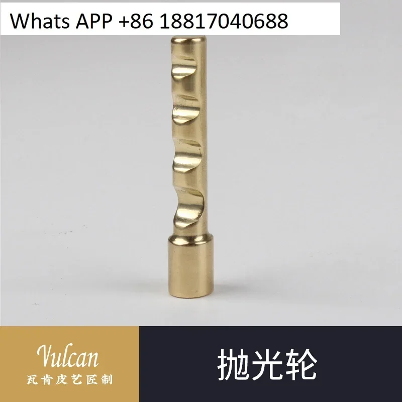 

[Vulcan] polishing wheel, exchangeable French special-shaped perm polishing and grinding flat handmade leather tools