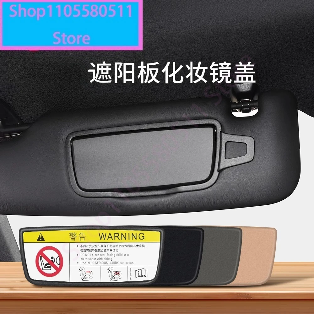 981731031360F7 For Porsche 718 911 Boxster Carman 2013-2023 Car Sun Visor Vanity Mirror Cover Make-Up Mirror Panel