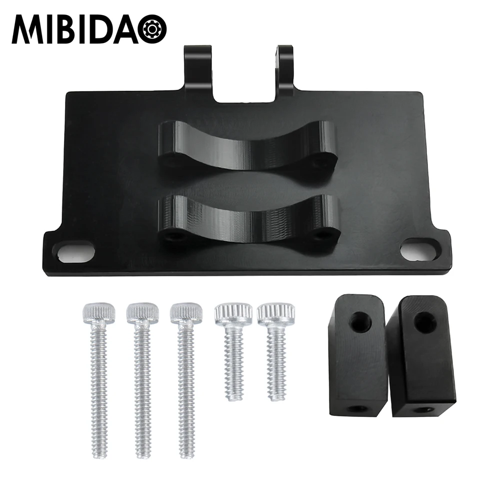 

MIBIDAO металлическое универсальное сервокрепление для осевого SCX24 Deadbolt Chevrolet Wrangler Gladiator Bronco 1/24 RC Гусеничный автомобиль, детали модели автомобиля