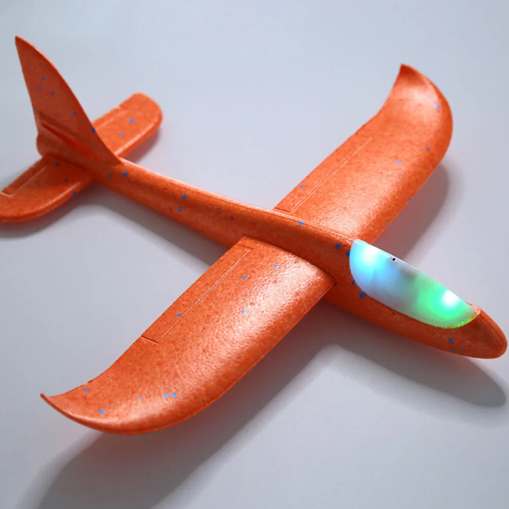 

2 Pcs Hand Toss Plane Glider Toy Assembly Planes Airplane Toys Foam