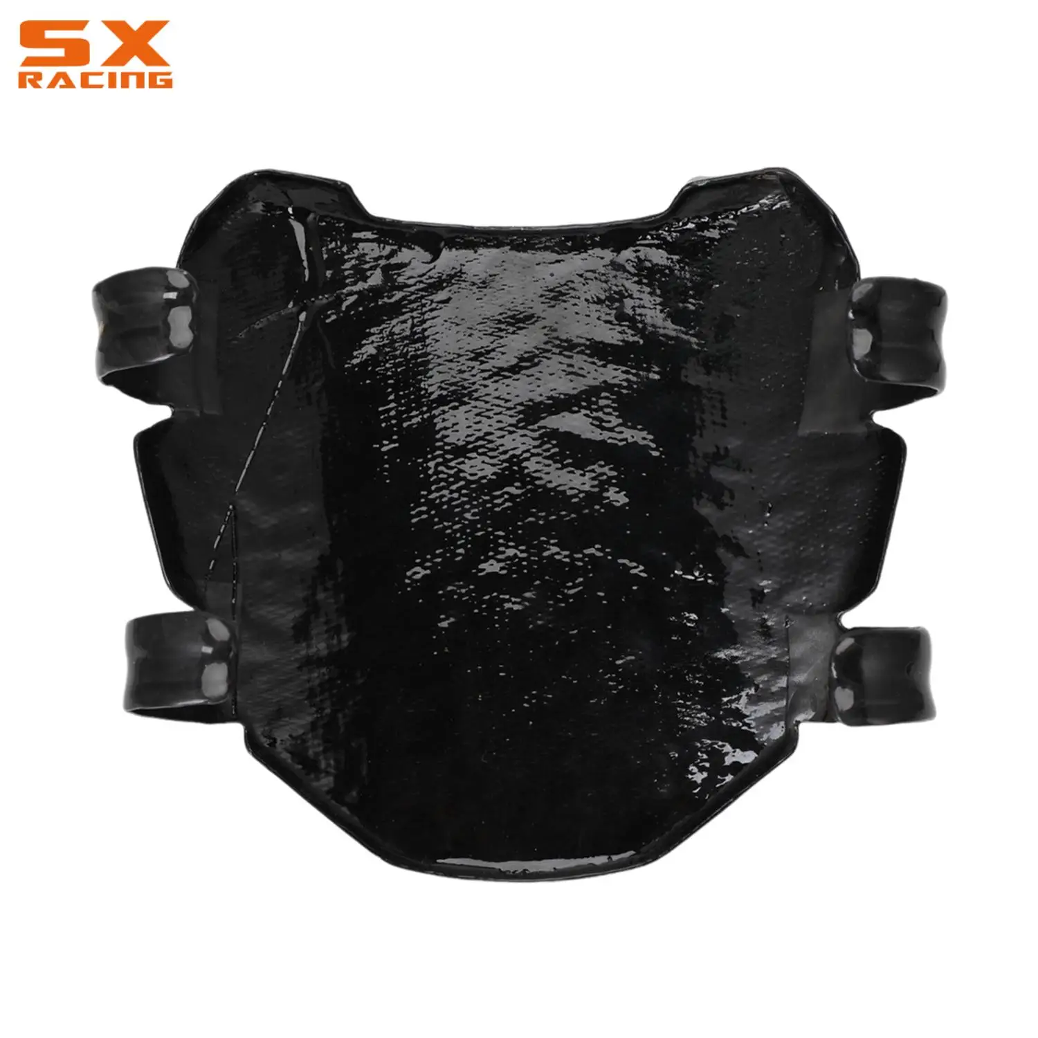 Funparts Motorcycle Accessories Carbon Fiber Number license Plate Cover For SURRON S X SEGWAY X160 X260 Electric E-Bike Parts