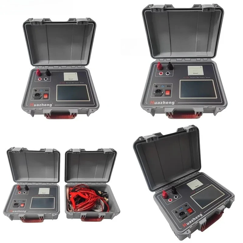 Huazheng HZ-5200 Portable 200A Contact Resistance Test Set for Circuit Breaker Testing