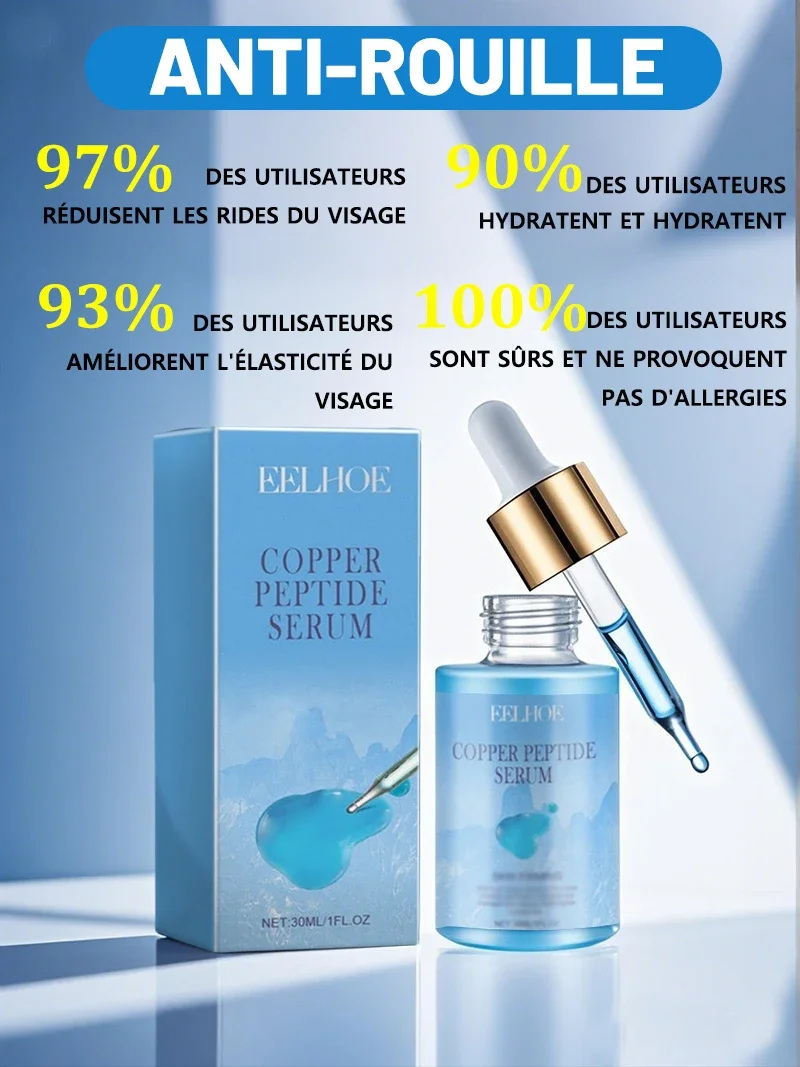 Essenza viso istantanea senza rughe senza età.