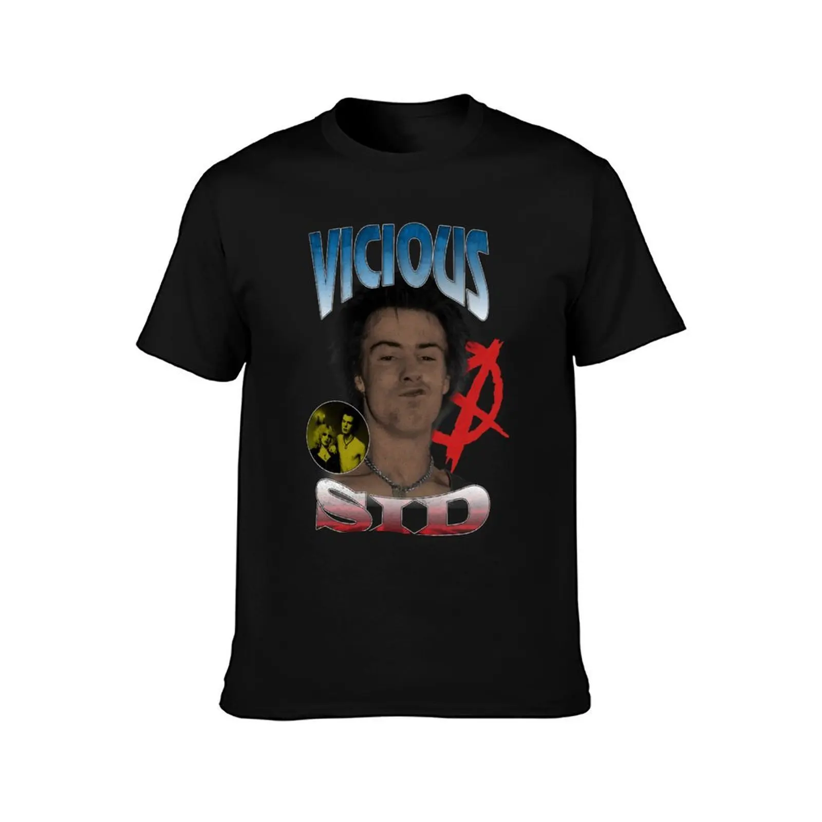 Sid Vicious rare vintage Classic T-Shirt Sporty Breathable Short Sleeve T-Shirt