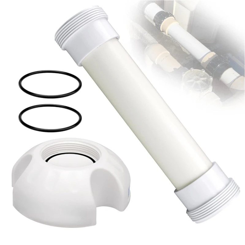 1PCS Salt Cell Bypass Pipe with Cleaning Stand for Hayward Turbo Cell Salt Chlorination Pool Salt Bypass Dummy Cell Protection