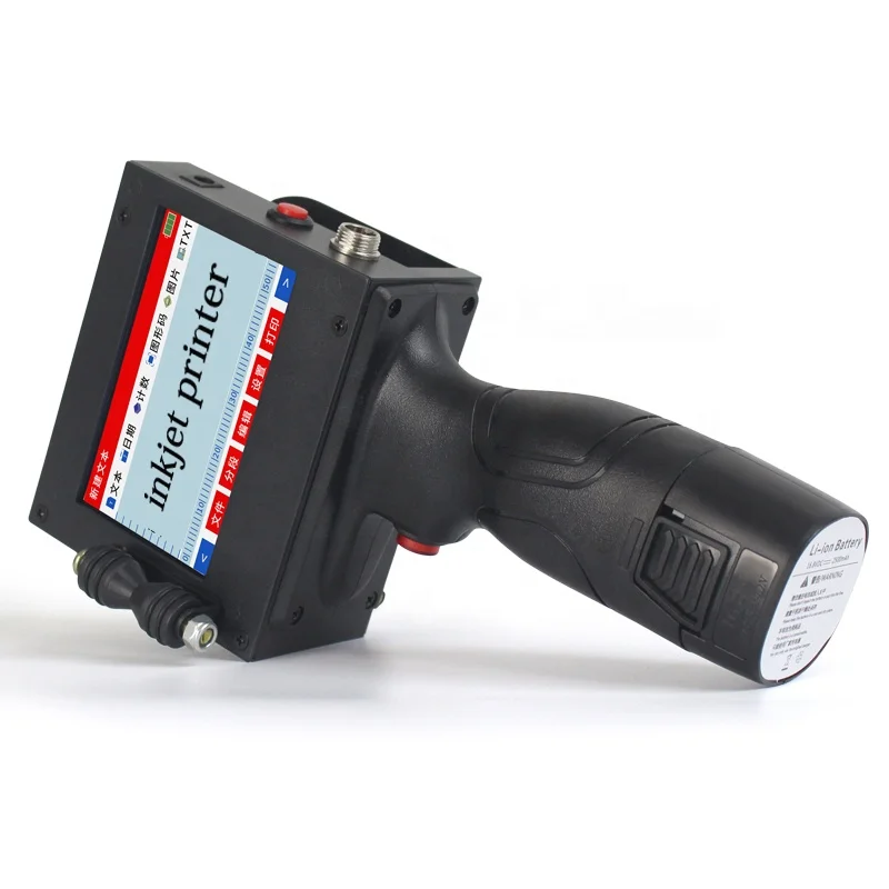 Expiry Date Lot Number Batch Code Machine Handheld Inkjet Printer