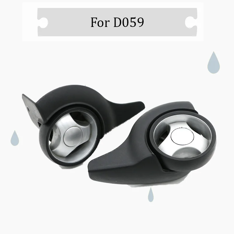 

For D059 Straight Luggage Wheels - Heavy-duty Design With 120kg Load Capacity Durable Universal Type + Easy Screw Installation