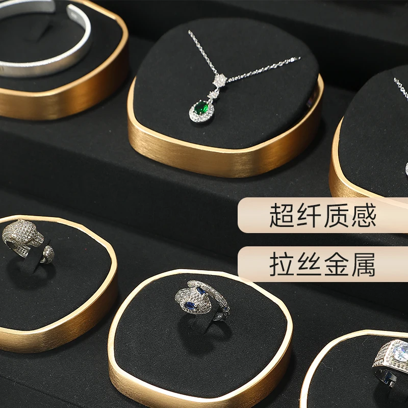 دعائم عرض المجوهرات والقلائد والخواتم ونوافذ عرض اليشم ورفوف عرض سلالم المجوهرات #5