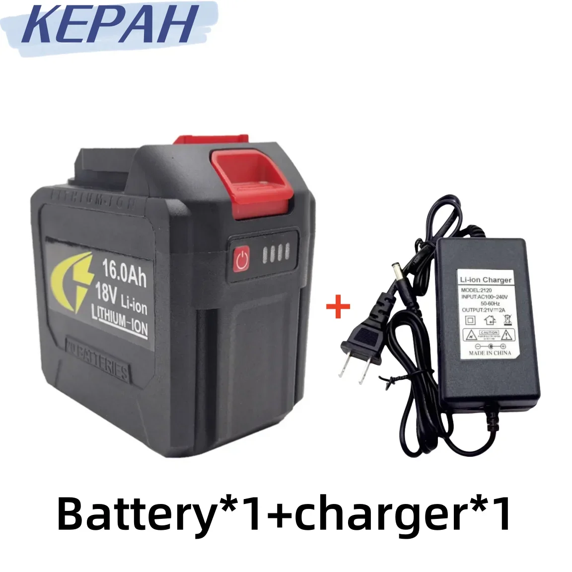 5S4P 18V Makita 18650 lithium battery can charge 16000mAh battery with high current and high discharge. Charger.