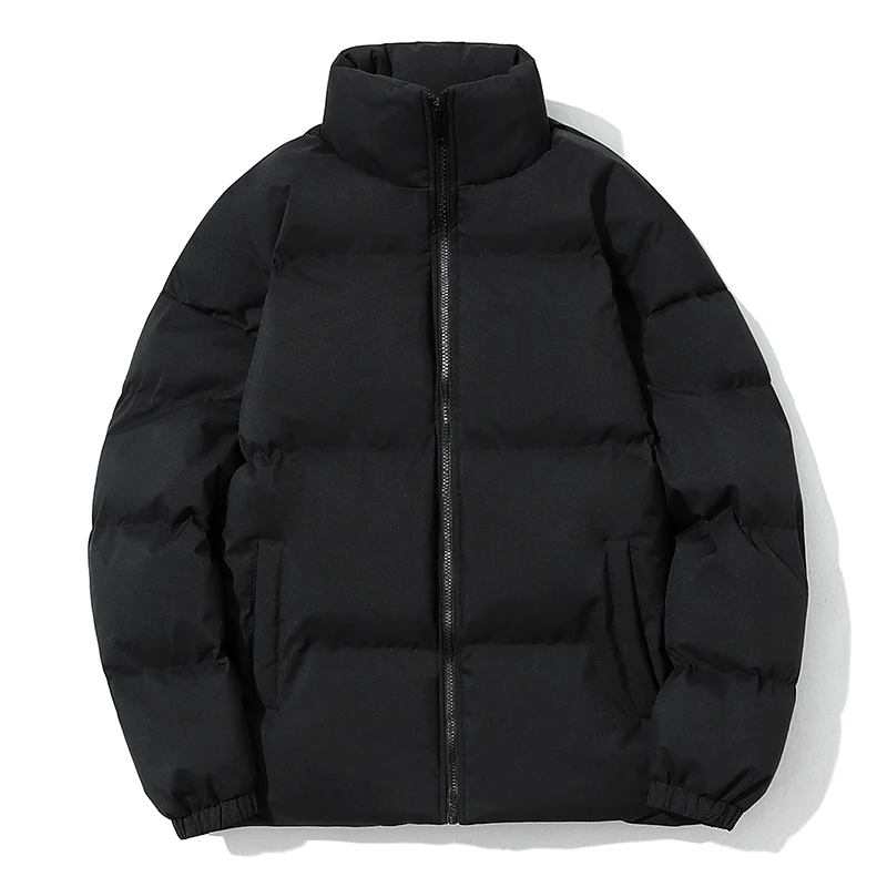 2024 Winter gepolsterte Parka verdicken warme Mode Streetwear losen Mantel männliche Jugend neu in Frau Blase Herbst lässig Overs ize Jacke