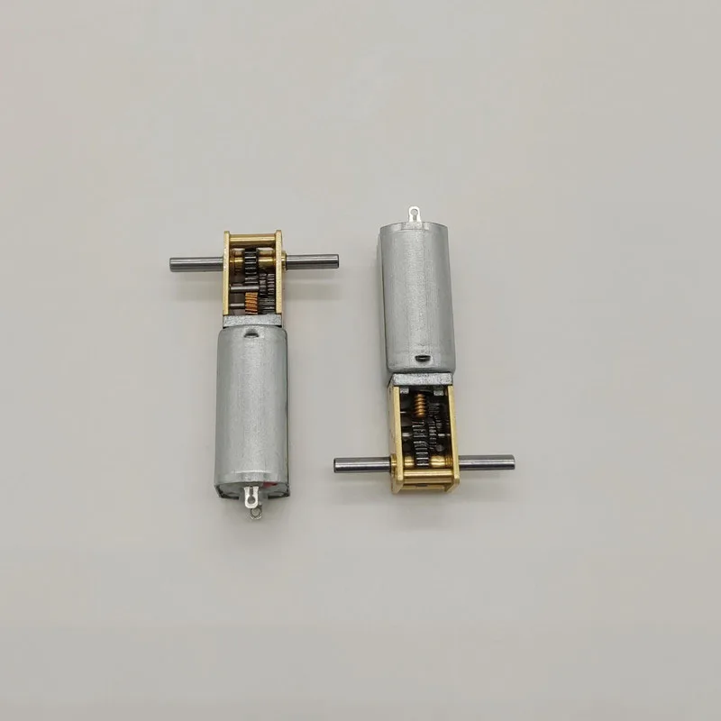 Wysokiej mocy 3V/6V/12V podwójny/pojedynczy trzpień reduktor z przekładnią 050 niska prędkość DIY silnik Robot DC elektryczne Mini silniki mikro