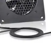 USB Temperature Controlled Fan 4 6 Inch 10 Speed- 0-60C Cooling Heatsink Exhaust For Server Rack PC Case Greenhouse Tool Kit