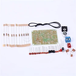 DIY Kit FM Stereo Radio Module 88-108MHz Wireless Transmitter Receiver Circuit PCB Board Solder Practice Project for School Labs