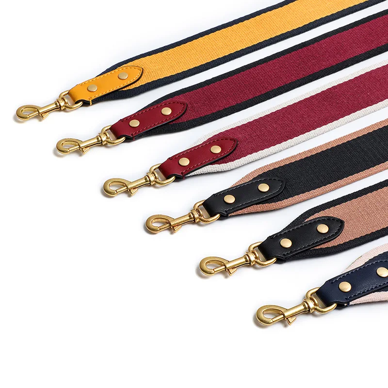 4.5cm Width Adjustable Fabric For Women Handbag Shoulder Strap Lady Pochette Carry Belt Bag Parts strap