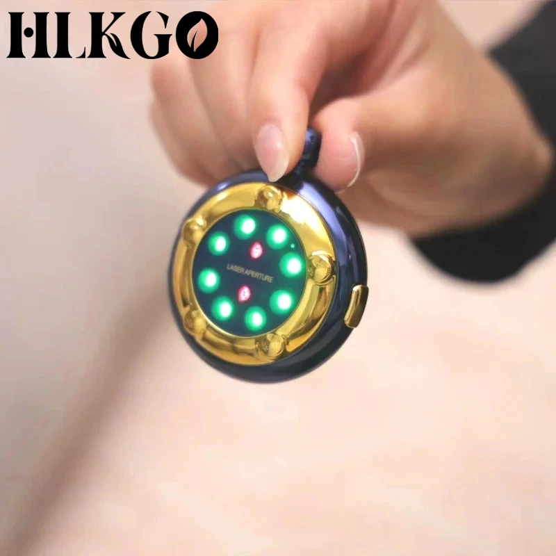 HLKGO Laser Necklace CE Certified 650nm Waterproof Lightweight Supports Heart Care and Cardiovascular Health