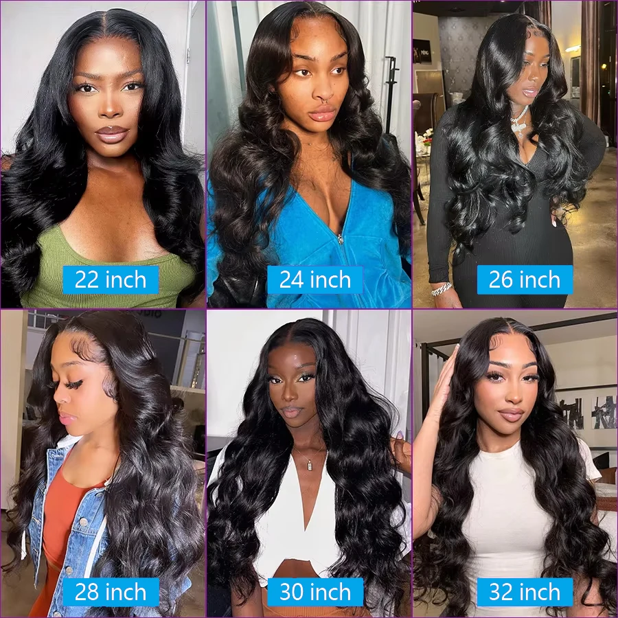 24 Inch Body Wave Bundles With Closure Brazilian Hair Weave 3 Bundles With Closure Natural Human Hair Bundles With 4X4 Closure