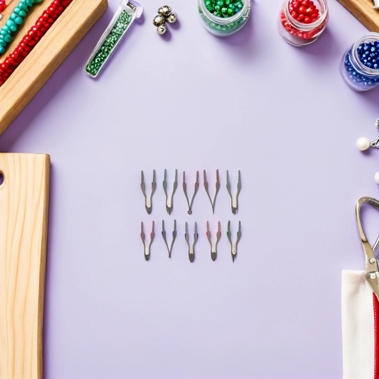 

10pcs Electric Wood Burning Tips High Impedance Pyrography Wire Nibs For Diy Woodcraft Heat Resistant Soldering Tool