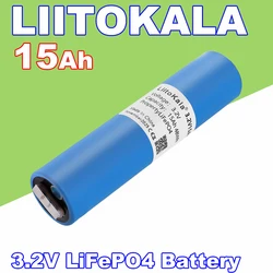 1-6 pz LiitoKala 33140 3.2v 15Ah lifepo4 batterie al litio 3.2V celle per fai da te 12v 24v e bici e-scooter elettroutensili batteria