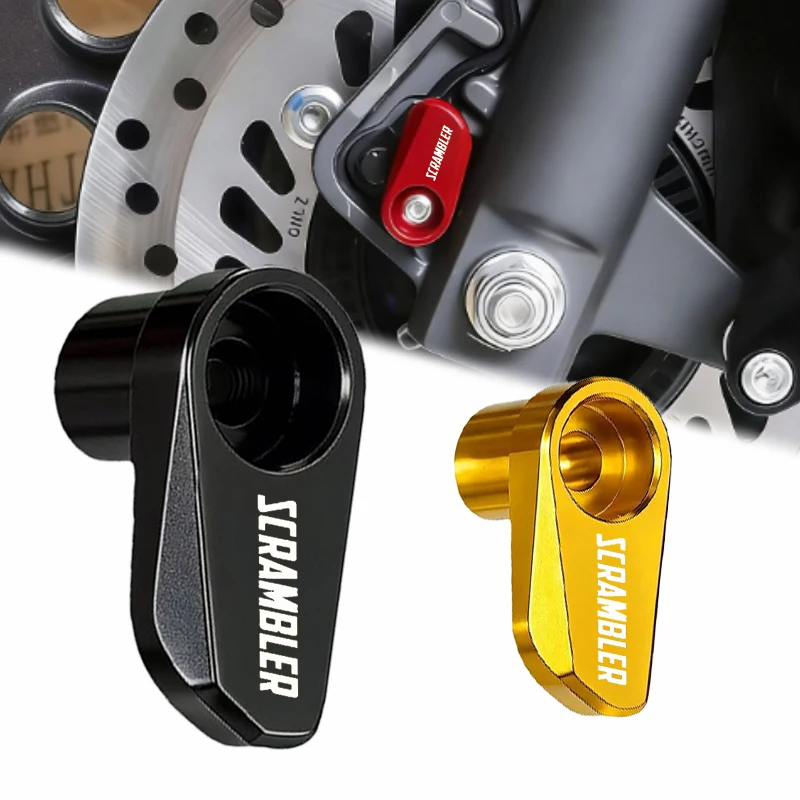 

Front Wheel ABS Sensor Protection Guard 2026 For Ducati 2025 SCRAMBLER Icon Dark Full Throttle Scrambler 1100 800 Desert Sled
