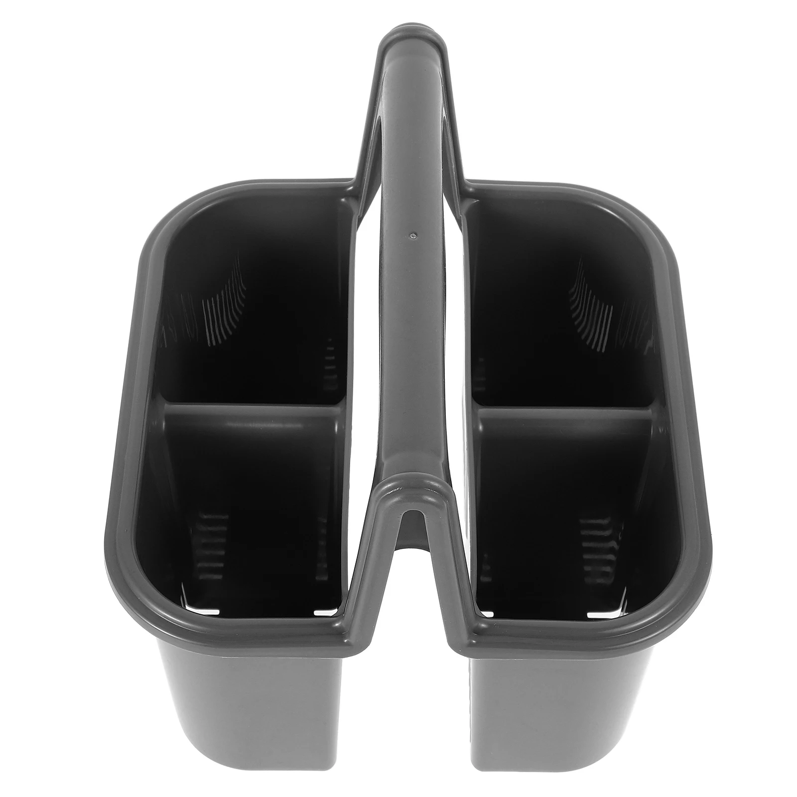 

Multifunctional Kitchen Countertop Drain Rack for Chopsticks Cutlery Spatulas Ventilated Storage Holder Plastic Knife Fork