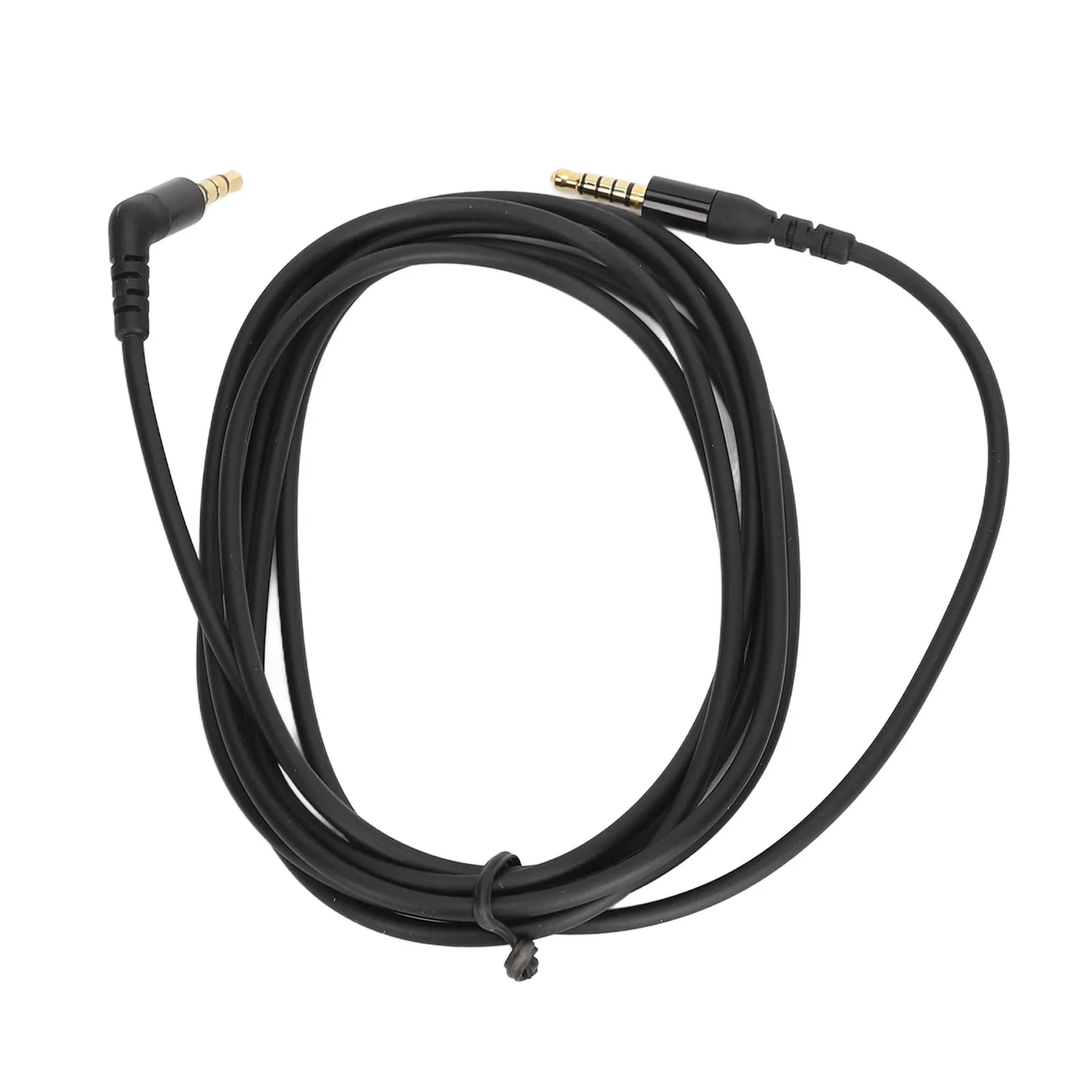 Headset Replacement Cord Headphone Cable HiFi Sound 135 Degree Angle Black 6.6ft Lossless 3.5mm Plug for Gaming Headset