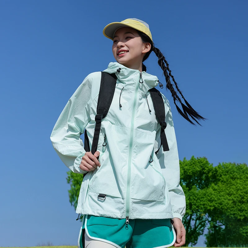 Summer Black Plastic Hat Brim Sunscreen Clothing, Sports Thin Casual Cool Travel High UV Protection Skin Clothing, Couple Style view 4